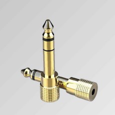 UC-GE28스테레오3.5 to 6.35파이 변환젠더 55잭케이블 55TO3.5 AUX젠더 오디오젠더 스테레오젠더 옥스젠더 케이블젠더