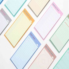 호호마켓 물결 스티키노트 M 필기, 데일리