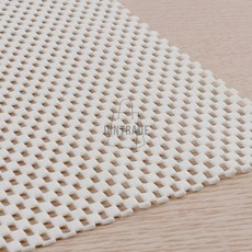 잘라쓰는 칼라 논슬립매트, 화이트, 1개