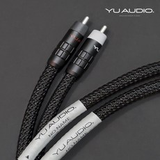 YU AUDIO 無名系列 RCA訊號線 單晶銅音源線, 1個, 1米/對