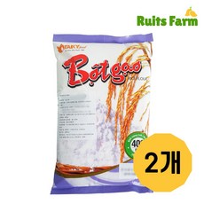 [루츠팜] 베트남 봇가오 쌀가루 400gX2개 Bot Gao 반쎄오 반꾸온, 2개, 400g