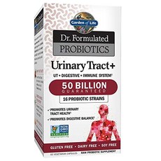 Garden of Life Urinary Tract Plus益生菌素食膠囊, 60顆, 1罐