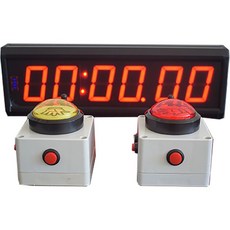 슬랩버튼 타이머 부저 카운터 시계 스탑워치 게임 스톱워치 슬랩, 1개, 2.3inch 6위 듀얼샷 시 A