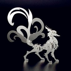 메탈입체퍼즐 전갈 금속 선물 조립 키트 피규어 크리처, 기본 색상