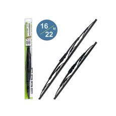 【雨盾】日產Nissan 專用鍍膜矽膠雨刷 (日本膠條 撥水鍍膜), Tiida 06-12年｜鐵骨22+16