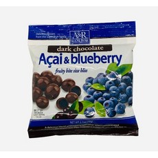 알리 & 로즈 아사이 & 블루베리 프루티 한 입 크기 블리스 Alli & Rose Acai & Blueberry fruity bite size bliss 2 pack 2.7oz s, 1개