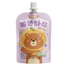 치키몽키 쏙쏙하루 배도라지 NFC 착즙, 10개, 80ml