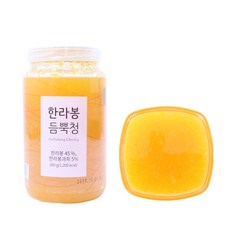 [딜라잇가든] 껍질채 갈아넣은 한라봉 듬뿍청, 2개, 600g