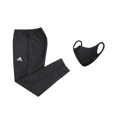 adidas 愛迪達 ENT 22訓練長褲+時尚口罩