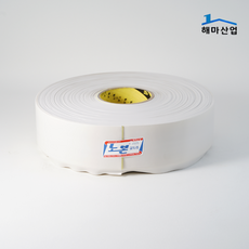 반장창고 장판 걸레받이 굽도리 테이프 노본 pvc 장판 마감재 (7.5cm X 25m), 1개, 백색(NB75)