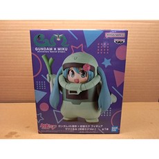 【爪哇魯多】 鋼彈45周年 初音未來 公仔 薩克裝 初音未來, 1個