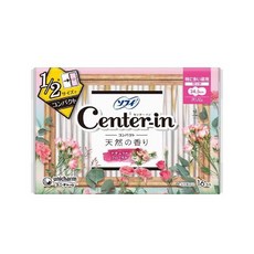 【日本Center-In】柔軟花香量多24.5cm 衛生棉, 1個, 16片, 日用