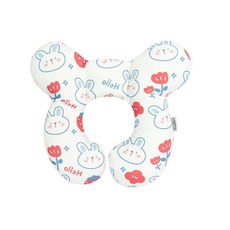 데이희 신생아목베개 신생아목배게 신생아두상베개, 래빗 스트로베리 확대