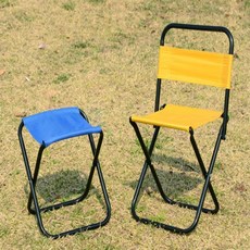 파랑파랑몰 휴대용의자 간의의자, 등받이형