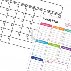 하하샵 롤링 자석 화이트보드 자석화이트보드, 1달형