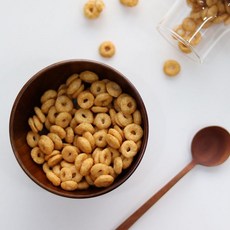 코지테이블 우드 나무 옻칠 볼 대, 단품, 1개