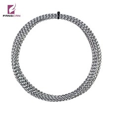 나일론 스쿼시 라켓 스트링 멀티 컬러 필라멘트, 3. Black and white, 1개