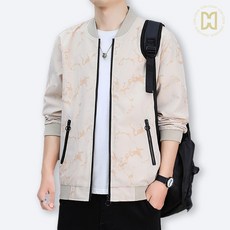 코디코치 리턴 점퍼 남성용 봄 가을 데일리 아우터 블루종 집업 바람막이 자켓