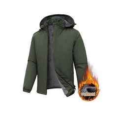 衝鋒衣外套男夾克外套防風外套連帽防水防雪加絨加厚棉衣衝鋒外套刷毛外套登山外套工裝外套滑雪外套防水外套保暖棉衣修身青年棉服