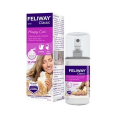 Feliway Classic 貓咪噴劑 緩解壓力、安定情緒 60ml, 1個, 噴劑 效期 2027年