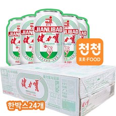 <킹콩푸드>쩬리보 짼리보우 오렌지음료 중국음료 330ml 24병, 24개