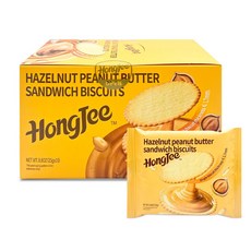 헤이즐넛 피넛 버터 샌드위치 비스킷 250g (25g x 10개), 1개