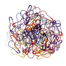 shangren 100Pcs 호리병박 안전 핀 전구 조롱박 작은 Coilless 의류 태그 공예