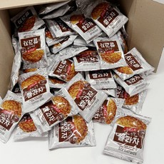 바삭한 크리스피 허니 눈꽃 쌀과자 대용량 사무실간식 100개 (개별포장), 크리스피 허니눈꽃 쌀과자 대용량 사무실 간식 100개(