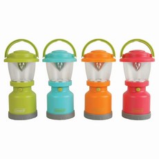 Coleman Kids Adventure 미니 LED 랜턴 휴대용 어린이 평생 전구 16시간 작동 시간 방수 디자인 (색상은 다를 수 있음) 102427