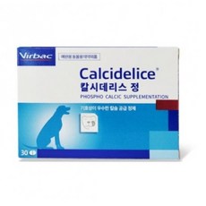 버박 반려동물 칼시데리스 영양제, 30정, 뼈/관절강화, 1개