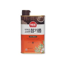 【韓國SAJO】太陽牌芝麻油鐵罐裝, 1個, 500ml