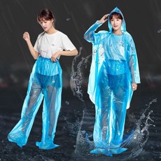 활동성 좋은 오토바이 투비스우의 캠핑 비옷 여행용 작업용 성인용 산행 수산업 농업, 단일옵션