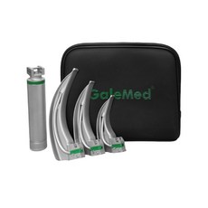 來而康 崇仁 喉頭鏡組 (未滅菌) 6141 光纖 硬式喉頭鏡組 1柄3葉, 1個