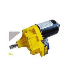 楊卷器 大棚電動卷膜機 220V 防水側置卷簾機 溫室大棚頂部放風機, 1個, 單電機(4米行程)220V/100W