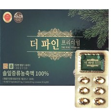 더파인프리미엄 솔잎증류농축액 100%, 90정, 1박스 90정, 1박스