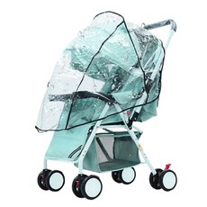 多功能U型推車遮雨罩/防疫罩 (通用款/EVA材質), 透明, 1入