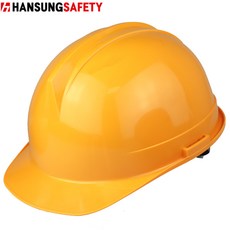 370g 최경량 한성세이프티 안전모 투구 톱니8 노랑색, 1개