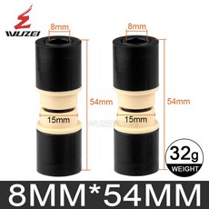 MTB 후면 충격 DU 부싱 8X22 24 32 44 50 52 54 68MM RO SHOX 산악 자전거 부품 알루미늄 합금, 8x54mm 2Pcs, 2개