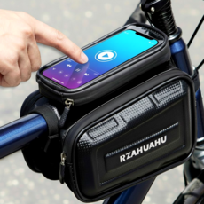 블린코 충격보호 올인원 프레임 자전거가방, 블랙