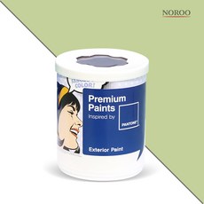 노루페인트 팬톤 외부용 실외 저광 페인트 1L, 13-0317 Lily Green, 1개