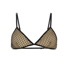 발렌시아가 메시 디테일 트라이앵글 브라