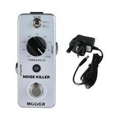 감소 기타 이펙트 페달 2 가지 모드 트루 바이패스 미니 이펙터, UK-NOISE KILLER, 1개