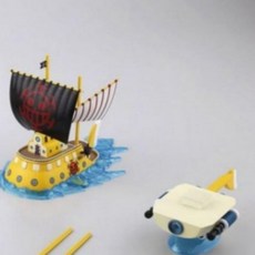 원피스 그랜드쉽 잠수함 트라팔가로우 피규어 조립식, 1개