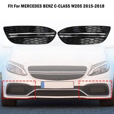 MERCEDES BENZ C-CLASS W205 2015-2018 專用前霧燈框