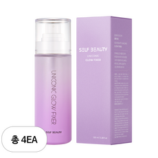 셀프뷰티 유니콘 광채 메이크업 픽서, 100ml, 4개