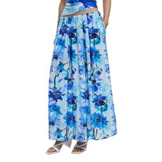 Desigual 여성용 우븐 스커트 Evase 소재 마감 L 184565