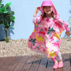 유아동 비치 타월 어린이 목욕 가운 후드 비치 타월 물놀이