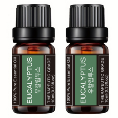 레노포프 천연 에센셜오일 & 블랜딩오일 35종 테라퓨틱등급, 2개, 6.유칼립투스, 10ml