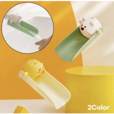 모모메종 캐릭터 수도꼭지 연장기, 1세트, 믹스 야야 + 곰돌이