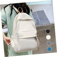 캐주얼 학생 백팩 가벼운 책가방 신학기 입학 선물 데일리 심플 디자인
